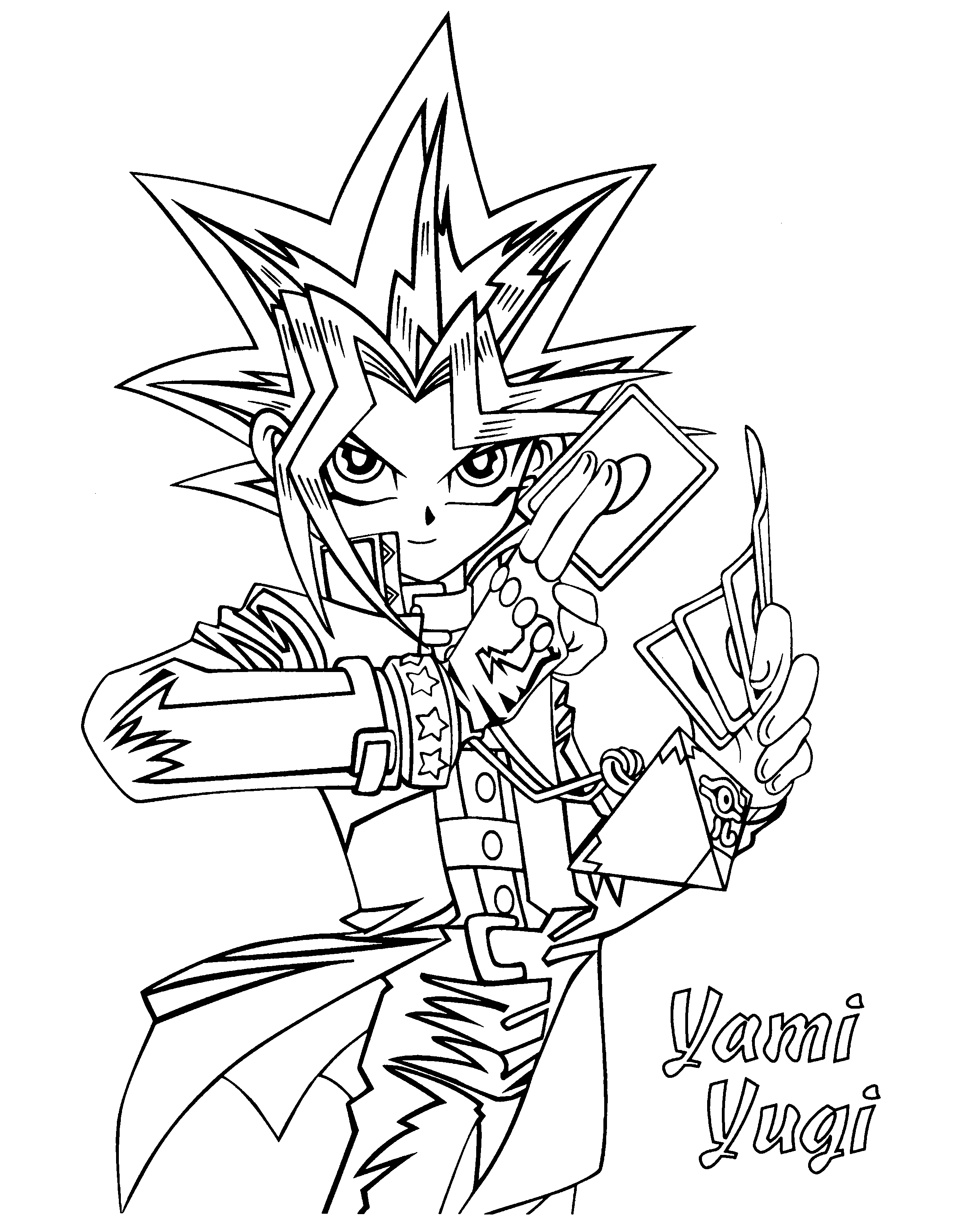 ausmalbilder yugioh